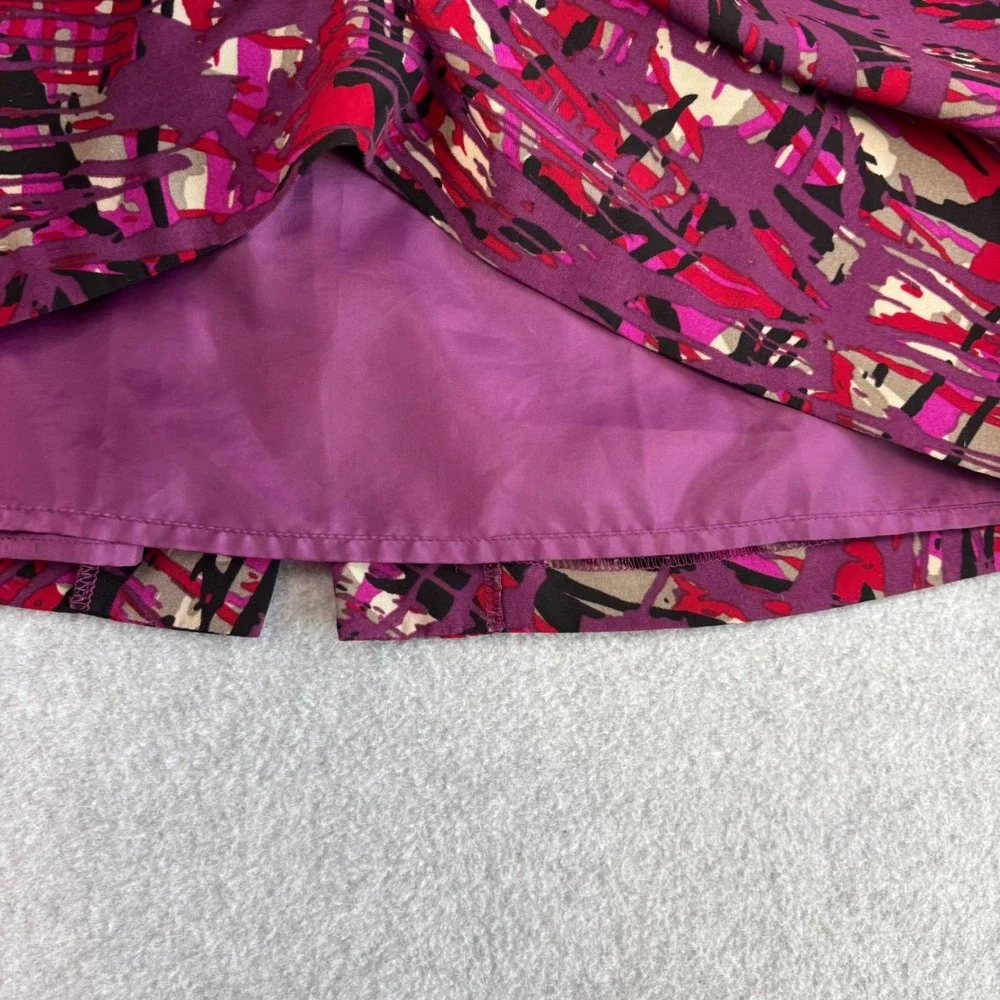 Ann Taylor Pencil Skirt Abstract Print Career Office Wear Size 6 - Picture 6 of 11